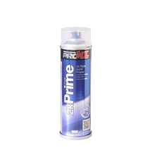 Load image into Gallery viewer, PROXL-PRO2KPRIMER AEROSOL 500ML (500ML) Pro2kPrime is a high build primer utilizing two-component or 2K primer technology. Our 2k Primer can be applied to a wide range of substrates with outstanding adhesion and sealing properties. For a two component primer Pro2kPrime is very quick drying and isocyanate free. Product Benefits Genuine 2K high build primer filler Excellent adhesion to a wide range of substrates Very quick drying
