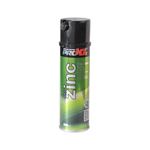 Load image into Gallery viewer, PROXL-PROZINC ZINC PRIMER AEROSOL (500ML) PROZINC provides excellent adhesion and corrosion prevention. Quick drying. Formulated for refinishing of OEM plated zinc-coated car bodies. Product Benefits Fast drying Excellent corrosion protection High adhesion on zinc coated surfaces Supplied with 2 nozzles