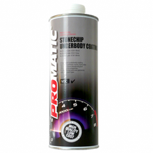 Load image into Gallery viewer, PROMATIC-STONECHIP (WHITE) 1LT Product Characteristics Stonechip is a repaintable plastic protective, single component. Sound-deadening and anti-abrasive characteristics. Ideal for repairing underdoor and sidebands, wheel arches and underbody. Does not contain lead, tar, asbestos or chlorinated hydrocarbons.