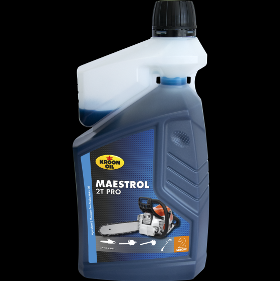 KROON MAESTROL 2T PRO 2-STROKE ENGINE OIL 1L MEASURED METERED BOTTLE